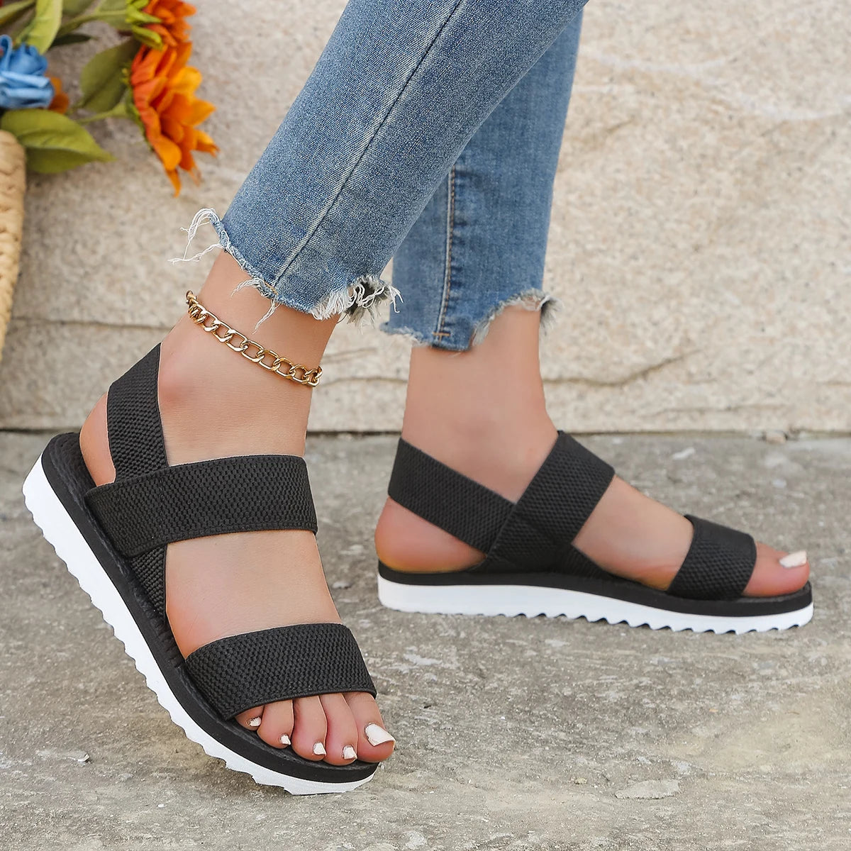 SleekStride Fusion Sandals